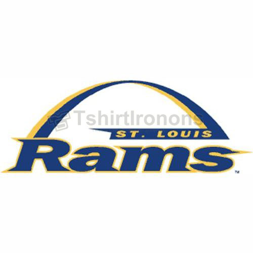 St. Louis Rams T-shirts Iron On Transfers N765 - Click Image to Close